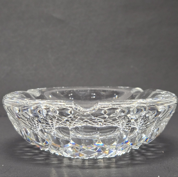Waterford Crystal Colleen Ashtray Boho Chic Luxury Classic Cottagecore - Picture 3 of 11